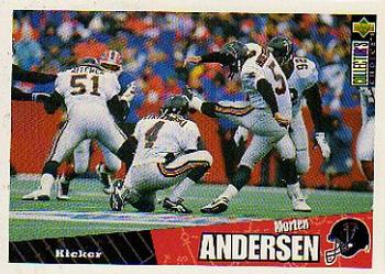 Morten Andersen Atlanta Falcons 1996 Upper Deck Collector's Choice NFL #259